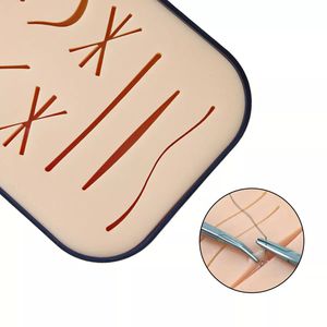 Kit de Suture Chirurgicale en Acier Inoxydable, Tapis de Pratique Cutanée Réutilisable pour Professionnels, Outil de Simulation Médicale – Vente Chaude - Product Image 3