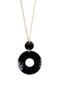 Collier chaîne en corne de buffle de luxe, fabrication artisanale, personnalisation avec couleurs et logos personnalisés, vente en gros disponible en Inde - Product Image 3