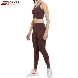 Women's High <b>Waist</b> Seamless Fitness <b>Shorts</b> Gym Activewear Sets <b>Low</b> Price Yoga Exercise Wear Solid Pattern Plus Size Quick Dry - Product Image 6