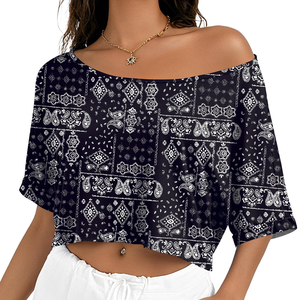 Camisetas Cortas de Alta Calidad para Mujer, Camisetas de Yoga de Manga Corta con Cuello Redondo, Camiseta Corta para Mujer con Diseño Personalizado - Product Image 1