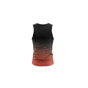 Factory Wholesale Price <b>Men</b> Sublimation Tank Top Printed Knitted Breathable Summer Sport <b>Vest</b> Customized Logo Loose Sleeveless - Product Image 6
