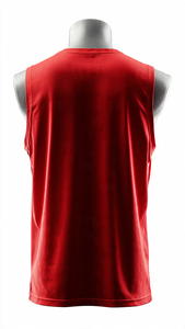 Nouveauté : T-shirts sans manches pour hommes en coton et polyester, prix de gros abordable, lavables - Product Image 4