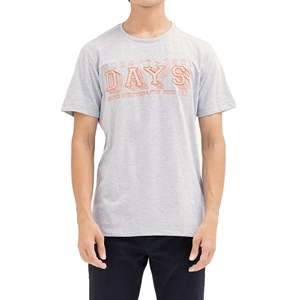 Camiseta de Hombre 100% Algodón Grueso, Corte Regular, 300GSM, Lisa, con Logotipo Personalizado, Diseño Serigrafiado, al Mejor Precio - Product Image 2