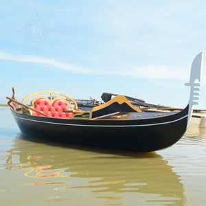 Gondole vénitienne artisanale, véritable bateau à rames de 21 places pour les lacs, les stations balnéaires et les activités fluviales - Vente en gros, contactez-nous - Product Image 2