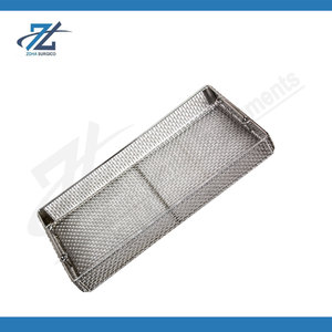 Plateau en treillis métallique réutilisable pour instruments chirurgicaux, panier de stérilisation médicale pour hôpitaux, cliniques dentaires et vétérinaires – Pakistan - Product Image 3