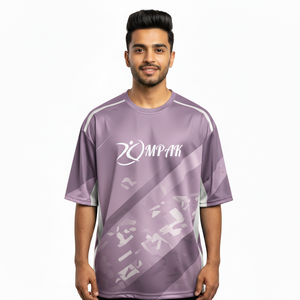 Camiseta Sublimada Oversize para Hombre, Estilo Urbano Casual y Moderno, Corte Holgado - Product Image 1