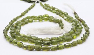 ลูกปัดเวสโซไนต์ธรรมชาติทรงรีเหลี่ยมเพชรพลอยขนาด 5-6 มม. ลูกปัดพลอยเวสโซไนต์สีเขียวทรงรีเหลี่ยมเพชรพลอยขนาด 12 นิ้ว จำนวนมาก - Product Image 4