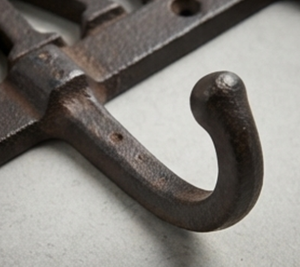 Premium Home Letter Wall Mounted <b>Hooks</b> Cast Iron With Stylish Design Perfect For Home <b>Decoration</b> And Organizing <b>Coats</b> Hats Key - Product Image 2