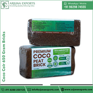 Mejor fabricante Sea el primero en comprar de coco Coco Pith Coir Pith 650 Gram Brick para compostaje de residuos domésticos - Product Image 3
