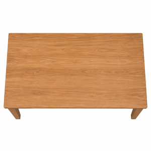 Mesa de Comedor Rectangular Minimalista de Teca con Patas Cónicas, Diseño Escandinavo, Duradera, Ecológica, Impermeable, Moderna y Estable para 6 Personas - Product Image 4