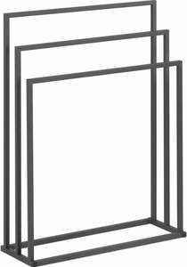 Porte-serviettes métallique autoportant pour salle de bain, séchoir à serviettes efficace - Product Image 6