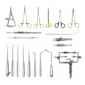 Juego de 22 Instrumentos Quirúrgicos para Reparación de Palatina y Labio Compartimentado - Product Image 1