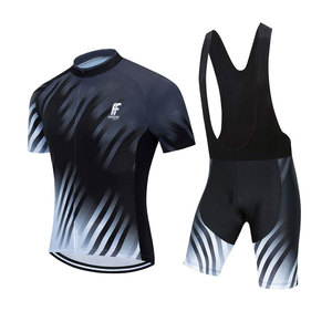 Nuevo Conjunto de Jersey de Ciclismo Deportivo Personalizable para Hombre, Ligero, Transpirable, de Poliéster, Ropa Deportiva para Exteriores, Uniforme de Ciclismo Premium - Product Image 1
