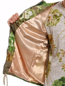 Chaqueta cortavientos por sublimación con estampado de flores personalizado, chaqueta cortavientos de nailon con forro de satén personalizado de talla grande, bloque de Color transpirable - Product Image 3