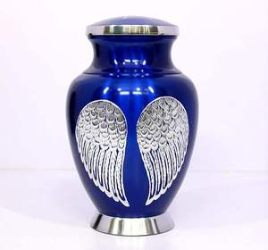 Premium Beaded Keepsake Urn Artistic <b>Memorial</b> Ashes Container for Home Decoration At Best Price - Product Image 4