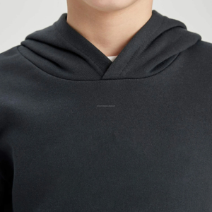 Sweat-shirts à capuche pour enfants en gros, logo personnalisé imprimé, manches longues, sweat-shirt à capuche pour bébé de 9/10 ans - Product Image 3