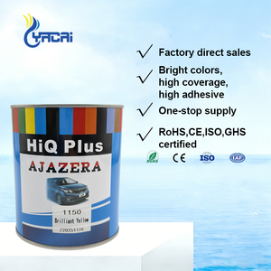 Peintures de revêtement haute performance à bon <span class=keywords><strong>prix</strong></span>, mastic acrylique 1K jaune brillant liquide pour la retouche automobile - Product Image 4