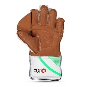 Gants de maintien de guichet de cricket confortables RXN Gants en cuir d'équipement de sport fabriqués - Product Image 5