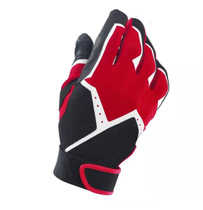 Professional Unique Design Custom Made High Quality Reasonable Price Wholesale Leather Baseball Batting Gloves Outfield <b>Outdoor</b> - Product Image 4