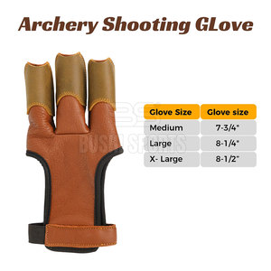 Gants de tir à l'arc à prix de gros avec une prise confortable et des gants de tir à l'arc de qualité supérieure pour les passionnés de tir à l'arc - Product Image 3
