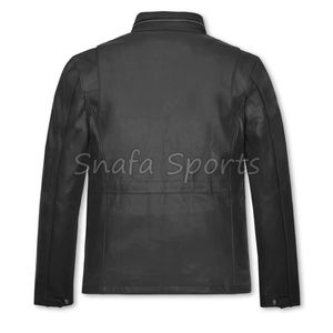 Trendy Casual Men Leather Jacket Lightweight Durable Men Winter Leather Jackets Perfect Everyday Fashion - Product Image 2