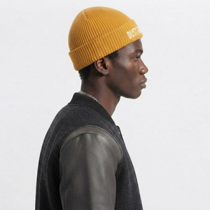 Wholesale Men's Custom Embroidered Fisherman <b>Beanie</b> Cap Soft Fleece Fold Cuff Winter Knit <b>Hat</b> Streetwear Private Label OEM ODM - Product Image 4