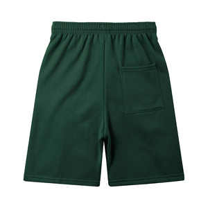 Shorts de sport unisexes haute performance en polaire respirante à séchage rapide avec poches en toile pour entraînements sportifs – Motif uni - Product Image 2