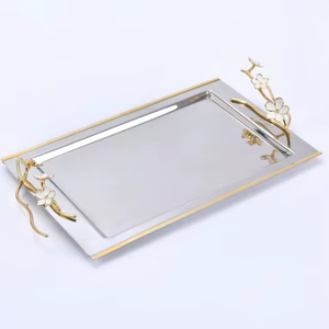 Premium Metal Chocolate <b>Tray</b> For Elegant Chocolate Serving In Hotels Restaurants Cafes And Home Dining <b>Tables</b> - Product Image 1