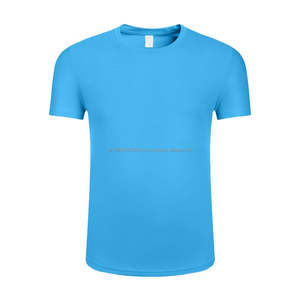 T-shirt Offre Spéciale 100 Polyester O-Neck Casual Running Shirt Quick Dry Summer Bulk T-shirts - Product Image 1