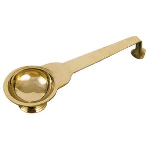 Support de brûleur à camphre en laiton gaufré de qualité exclusive - Product Image 5