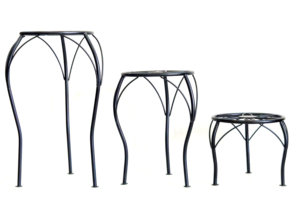 Metal Plant <b>Stand</b> For Indoor Outdoor Flower <b>Pot</b> Display Home Garden Entryway Decoration - Product Image 2