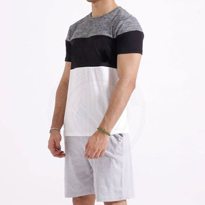 เสื้อยืดผู้ชายเสื้อผ้าลำลองสไตล์อินเทรนด์เสื้อยืดผู้ชายเนื้อผ้านุ่มสวมใส่สบายลุคแฟชั่นทันสมัย - Product Image 3