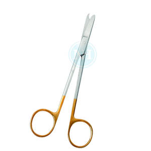 Tijeras de Sutura Recta para Uso Hospitalario con Hojas Afiladas de Acero Inoxidable - Product Image 4