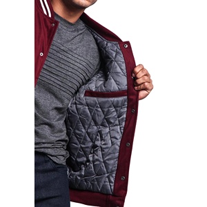 Chaqueta universitaria de cuero de lana elegante y duradera para hombre, ropa informal de invierno, estilo atlético de Club de Hockey, tela de alta calidad - Product Image 5