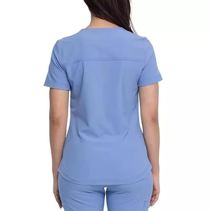 <b>Scrubs</b> Custom Hospital Medical Nursing <b>Uniforms</b> <b>Scrubs</b> Sets Custom Logo Printed Summer Nurse Suits Cotton Printed <b>Scrub</b> Sets - Product Image 2