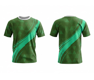 เสื้อยืดกีฬาแบบสั่งทำพิเศษ พิมพ์ลายแบบซับลิเมชั่นเต็มตัว พร้อมบริการพิมพ์ลายแบบไม่จำกัดจำนวน |   ไซส์ผู้ชาย ผู้หญิง และเยาวชน |   น้ำหนักเบา แห้งเร็ว - Product Image 3