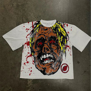 T-shirt homme surdimensionné, coupe ample, style décontracté, conçu pour toutes les saisons, avec tissu respirant et design épuré. - Product Image 4