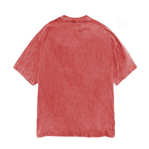 Camiseta Oversize Azul Rey Cómoda con Lavado Ácido, Hombros Caídos, Algodón 220 GSM, Camisetas con Lavado Ácido, Logotipo Serigrafiado 2026 - Product Image 6