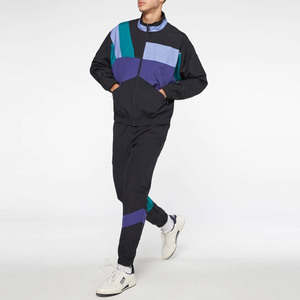 Ensemble de survêtement d'hiver pour homme, coupe slim, zippé, en polaire, avec capuche, imprimé par sublimation, manches longues, respirant, pour entraînement et jogging - Product Image 1
