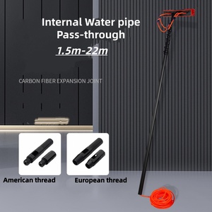 Barra Telescópica de Fibra de Carbono de 2m-21m para Limpieza de Ventanas y Paneles Solares - Product Image 3