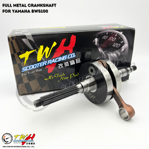 เพลาข้อเหวี่ยงโลหะเต็มตัว TWH BWS 100 Scooter Racing Long Stroke 53MM สำหรับ YAMAHA - Product Image 1