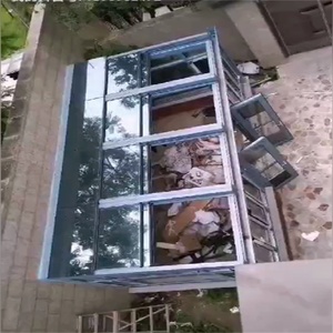 Veranda Deluxe con Impianto Elettrico, Struttura Autoportante Retrattile, Serre da Giardino <span class=keywords><strong>Invernali</strong></span> a Doppio Vetro - Product Image 3