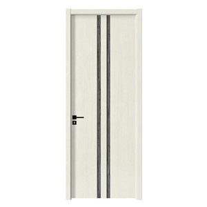 Porte intérieure moderne de qualité supérieure en MDF massif polymère, insonorisée, résistante à l'eau, anti-fissuration, garantie 1 an, usage commercial - Product Image 1