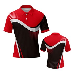Chemise décontractée pour homme à manches courtes, col montant, en tissu polaire, boutonnée, respirante, très élastique, coupe ajustée - Product Image 4