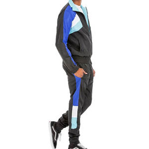 Ensemble de sport pour homme à séchage rapide pour la gym, le jogging et les tenues décontractées, coupe-vent en polyester avec veste - Product Image 3