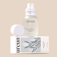 Ampoule Ureun Vegan AHA PHA : Soin végétalien raffermissant, nourrissant, vitalisant, éclaircissant, doux, luxueux, lissant et équilibrant