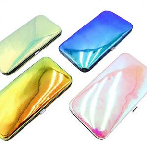 Étui Organisateur Magnétique Bicolore Antistatique et Durable pour Pinces à Cils avec Boîte de Rangement pour Extensions de Cils - Product Image 1