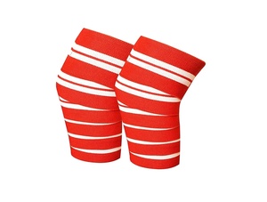 Heavy Duty Knee Wraps For Squats And Powerlifting Elastic Compression Knee Support Straps For <b>Weight</b> Training Bodybuilding - Product Image 5