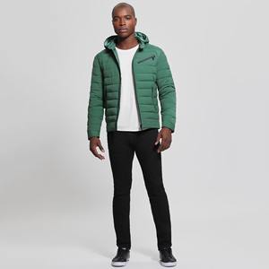 Veste d'hiver longue à capuche pour homme 2025, légère, en duvet, de haute qualité, avec logo, manches longues, design optimal, prix premium - Product Image 1