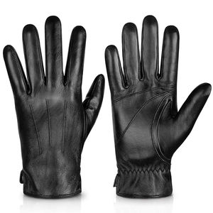 Gants en cuir tendance pour hommes, dernière conception, coutures de haute qualité, respirants, toucher ultra doux - Product Image 1